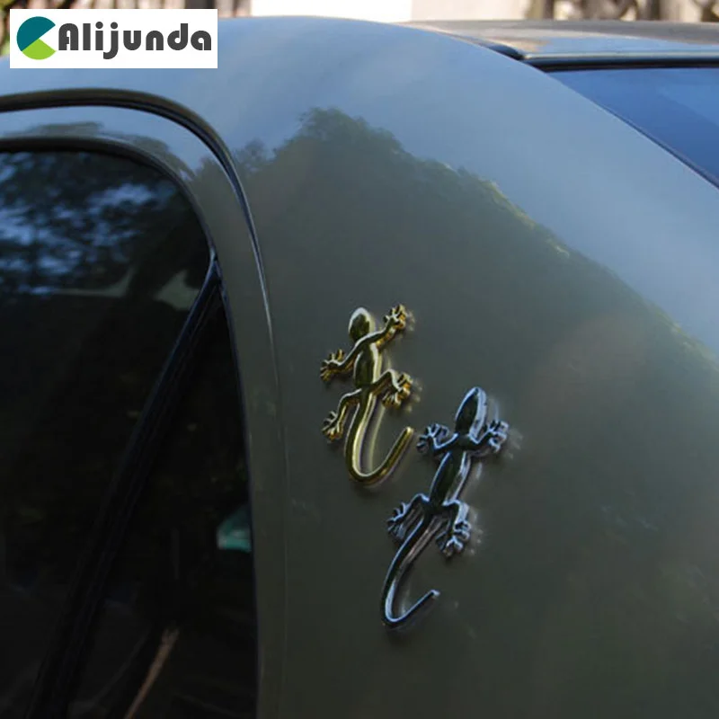 3D Gecko Автомобильная наклейка с эмблемой значком для Toyota Camry Corolla RAV4 Yaris Highlander/Land