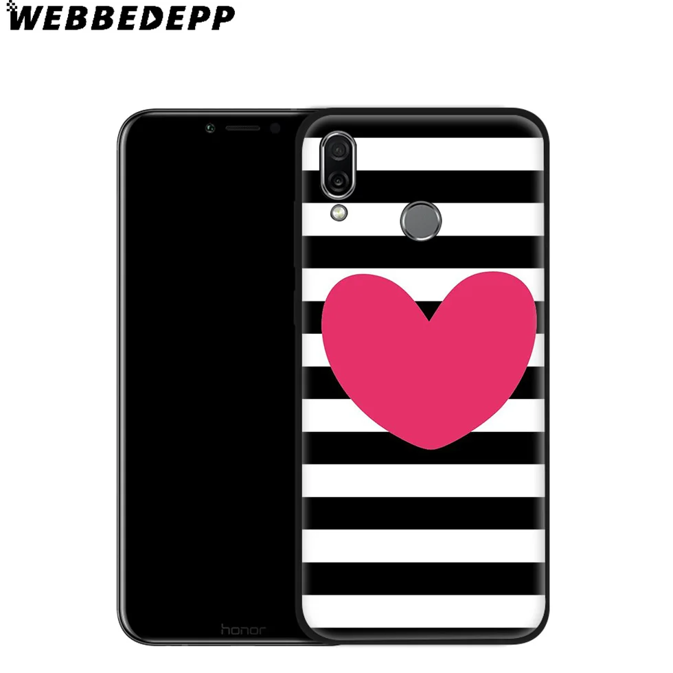 Мягкий чехол WEBBEDEPP Cheesy Hearts Girl Для Huawei P8 P9 P10 P20 P30 Lite Pro P Smart Z Plus 2019 Y6 Prime 2018 2017 Mini |