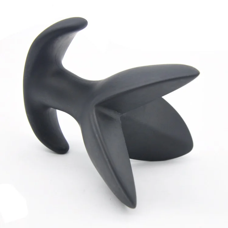 Большая мягкая силиконовая открывающаяся Анальная пробка Анальный расширитель