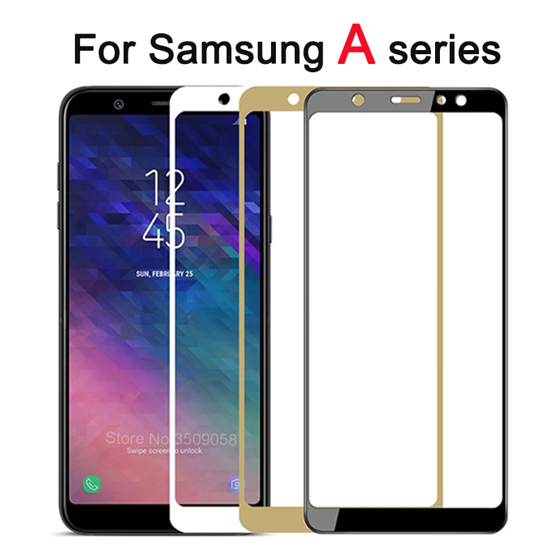 Защитное стекло для samsung Galaxy A6 plus 2018 закаленное на Gelaksi Plus A 6 6a Защитная пленка