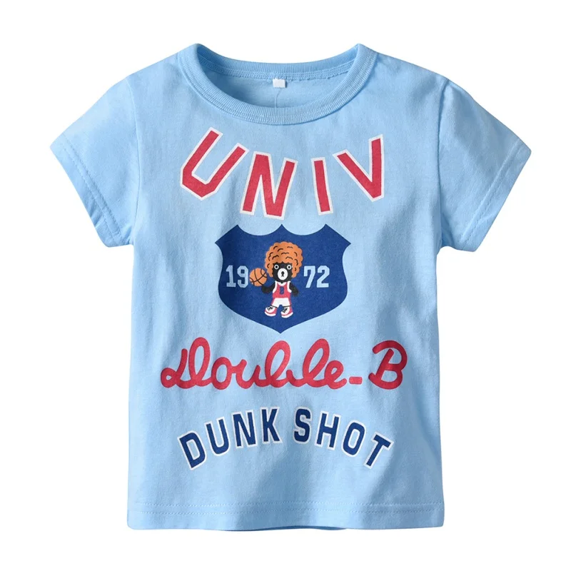 Комплект детской одежды из 3 предметов для маленьких мальчиков милые летние топы