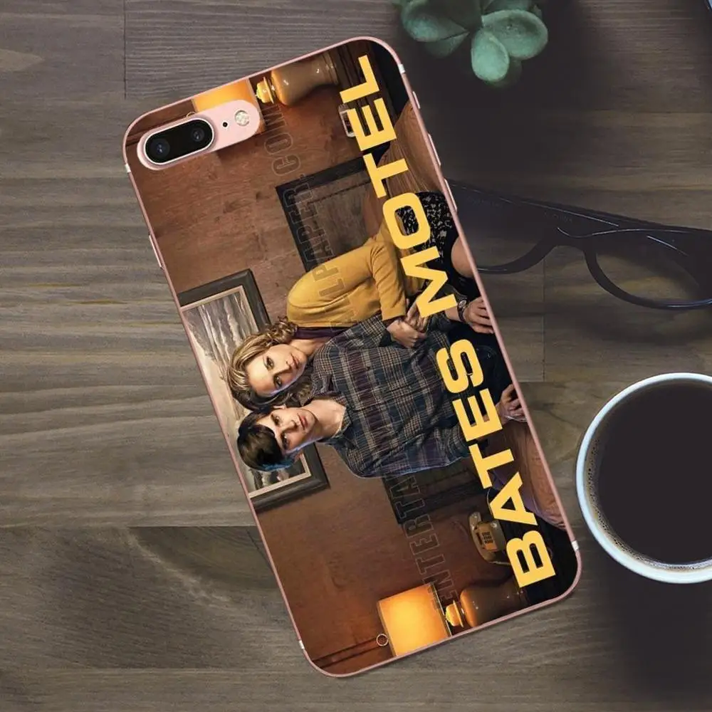 Bixedx ультра тонкий шаблон Bates Motel-неоновый знак для Apple iPhone 4 4S 5 5C SE 6 6S 7 8 Plus X Galaxy A3 A5 J1