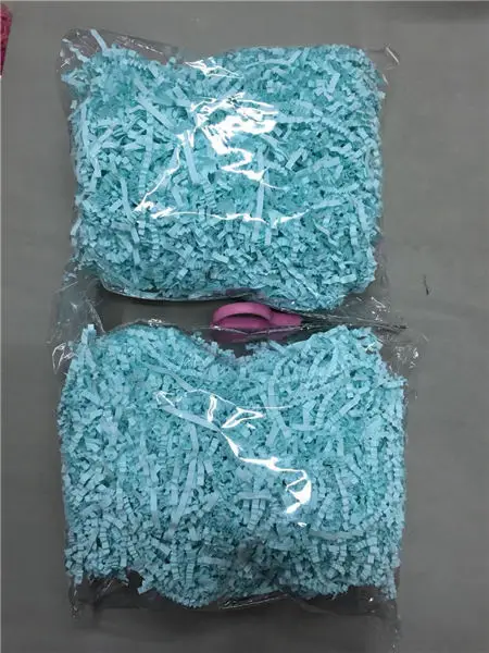Blue 50 г декоративная рафия обертывание ткани для подарка морщинистый наполнитель измельченный скребок бумажный упаковочный материал - Цвет: Blue