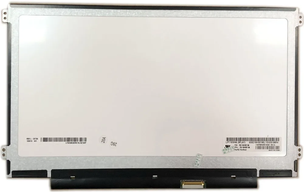 

LP116WH8 SPA1 LP116WH8 (SP)(A1) New 11.6" WXGA HD 1366x768 LED LCD Screen Panel IPS 40PIN eDP Laptop LCD LED screen