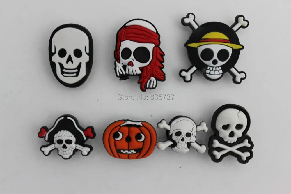 70 шт./лот Hallowmas PVC обувные шармы аксессуары для обуви украшение подходит детей