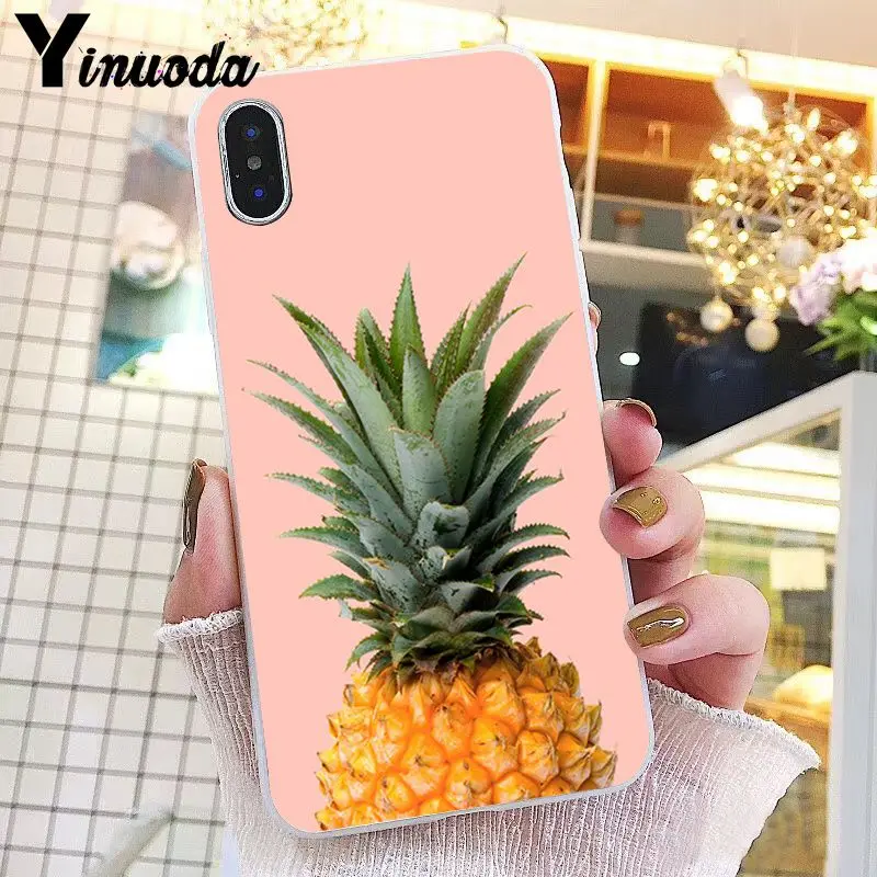 Летнее платье ананас еда арбуз Чехол для мобильного телефона iphone 12 11 Pro Max 8 7 6 6S Plus 5