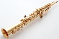 brand professional soprano saxophone 802 gold lacquer musical instruments professional sax soprano 80ii