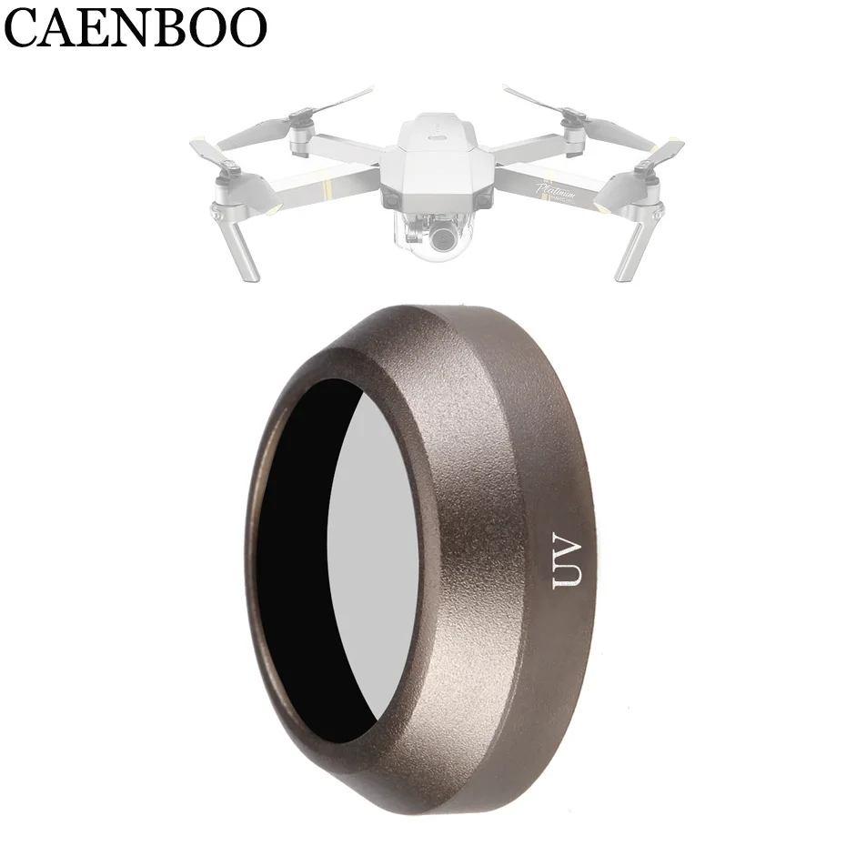 UV Filter CAENBOO Mavic Pro Drone камера фильтр круговой поляризационный фильтр CPL протектор для DJI Mavic Pro Platinum Gimbal аксессуары - Цвет: UV Filter
