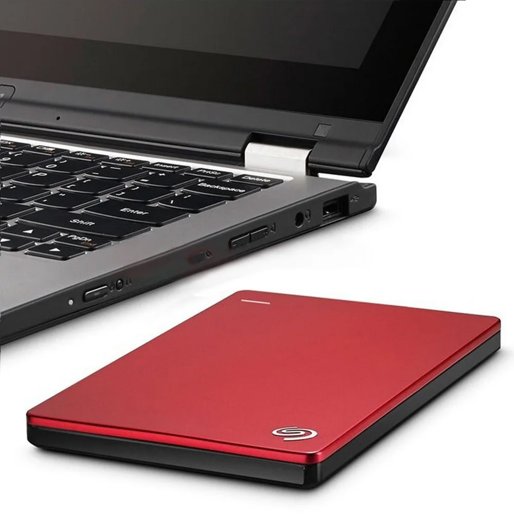 Seagate 2 ТБ Backup Plus Slim USB 3,0 2," внешний HDD портативный внешний жесткий диск 2 ТБ Настольный Ноутбук Extrenal жесткий диск