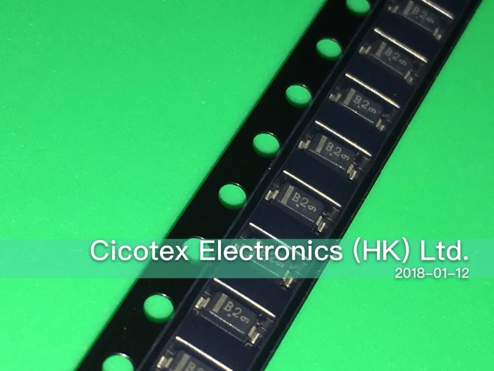 100 шт./лот MBR0520LT1G SOD123 B2 MBR0520 LT1G DIODE SCHOTTKY 20V 500MA SOD-123 MBR0520-LT1G LMBR0520T1G | Строительство и