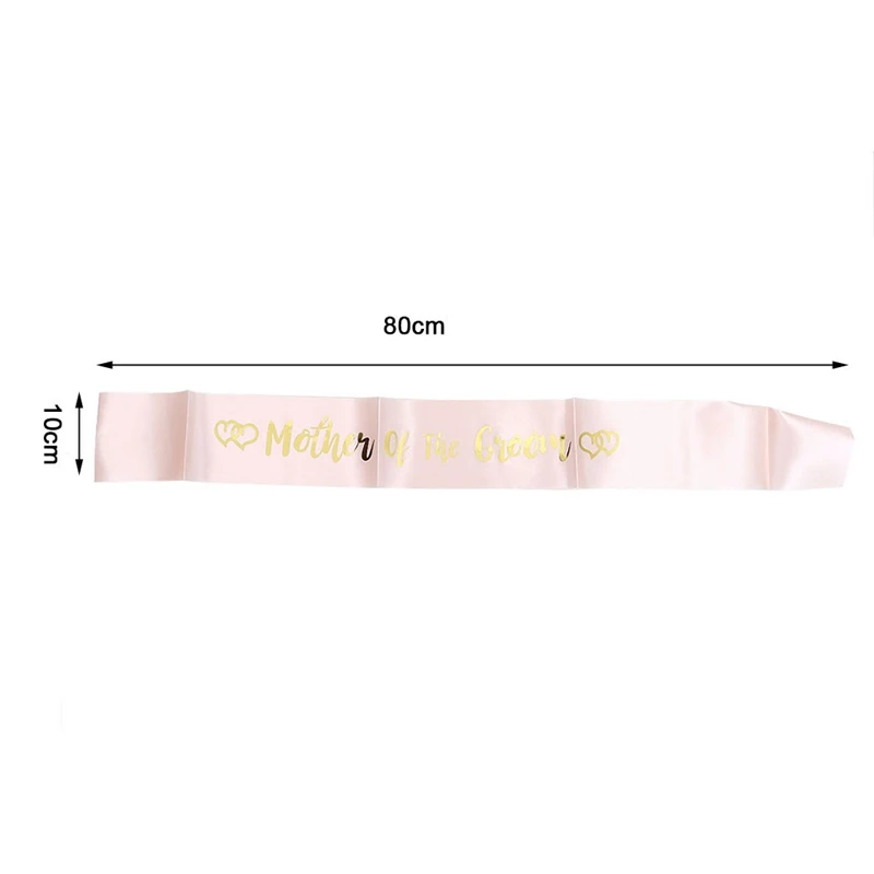 sash 5 (1pc) 6 шт./лот, атласный пояс для невесты, для команды, для девичника, вечерние украшения, принадлежности для свадьбы, украшения для душа, вечерние принадлежности - Цвет: sash 5 (1pc)