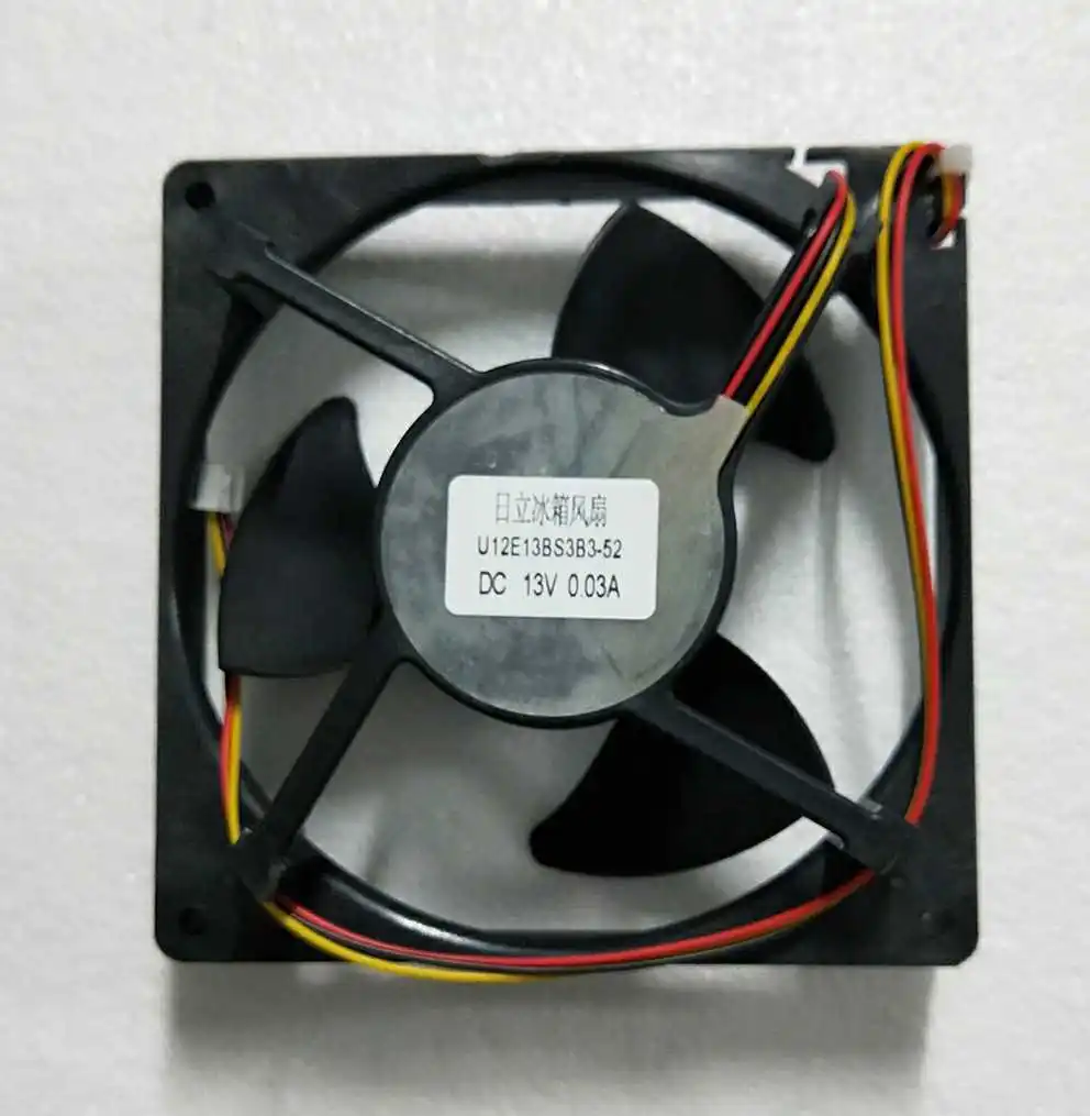 

Nidec U12E13BS3B3-52 J23 постоянный ток 13В 0.03A 13 см шарикоподшипник холодильник водонепроницаемый статический Вентилятор охлаждения