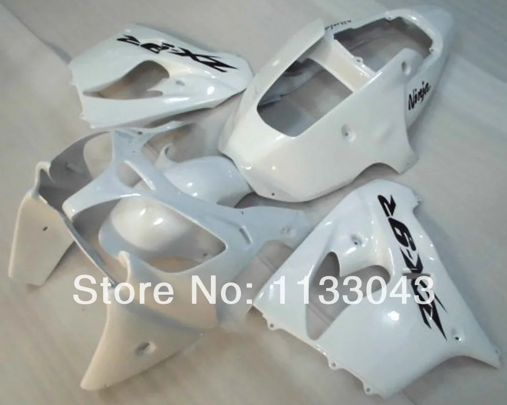 

Hotlike+ 100%NEW white Fairing kit FOR KAWASAKI NINJA ZX9R 00-03 ZX 9R 00 01 02 03 ZX-9R 9 R 2000 2001 2002 2003 fairing sets