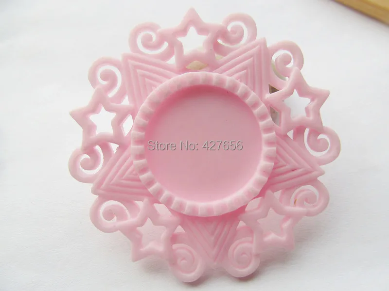 10 шт. 8 цветов Подвеска из смолы с плоским основанием филигранная окантовка