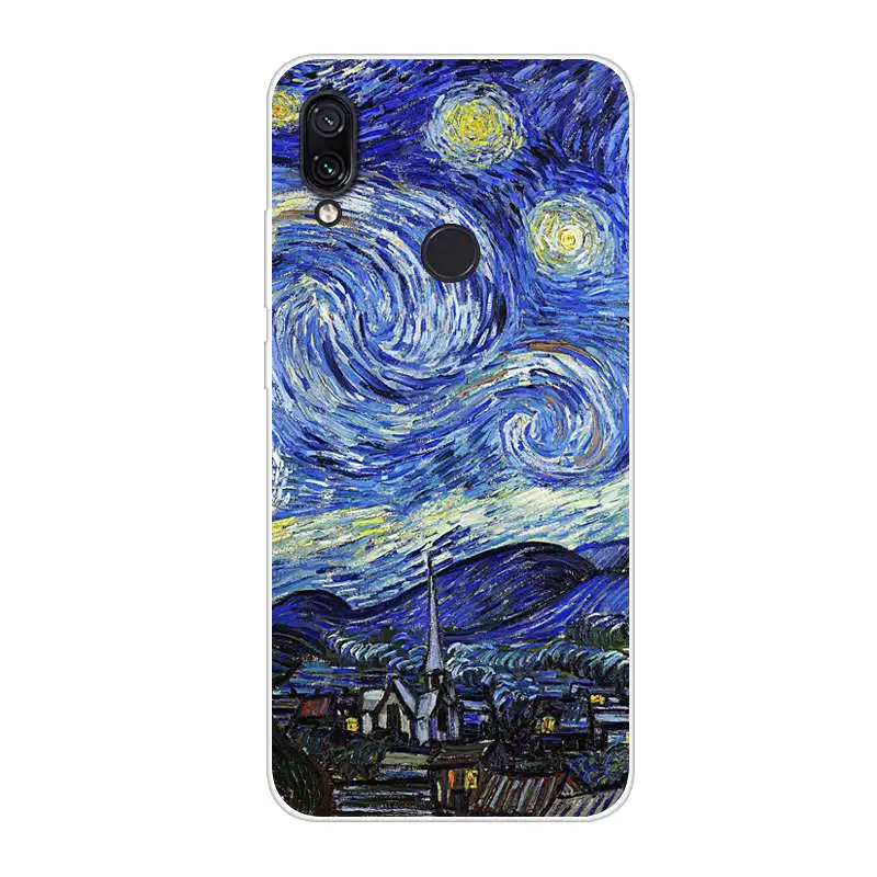Чехол 6 3 дюйма для Redmi Note 7 чехол Xiaomi Note7 силиконовый мягкий ТПУ телефона с рисунком