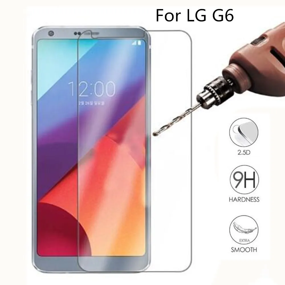 2 шт. Защита экрана для LG G6 стекло телефона закаленное LGG6 защита G 6 H870 H873 пленка