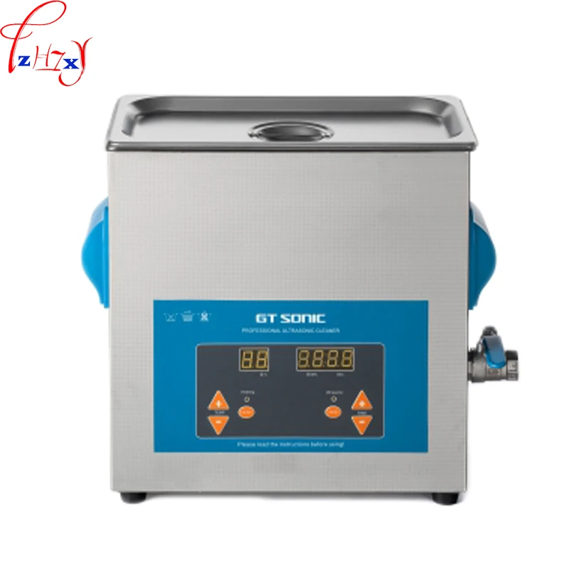 

All stainless steel ultrasonic cleaning machine VGT-1860QTD jewelry watch glasses ultrasonic cleaner machine 6L 110/220V 1PC