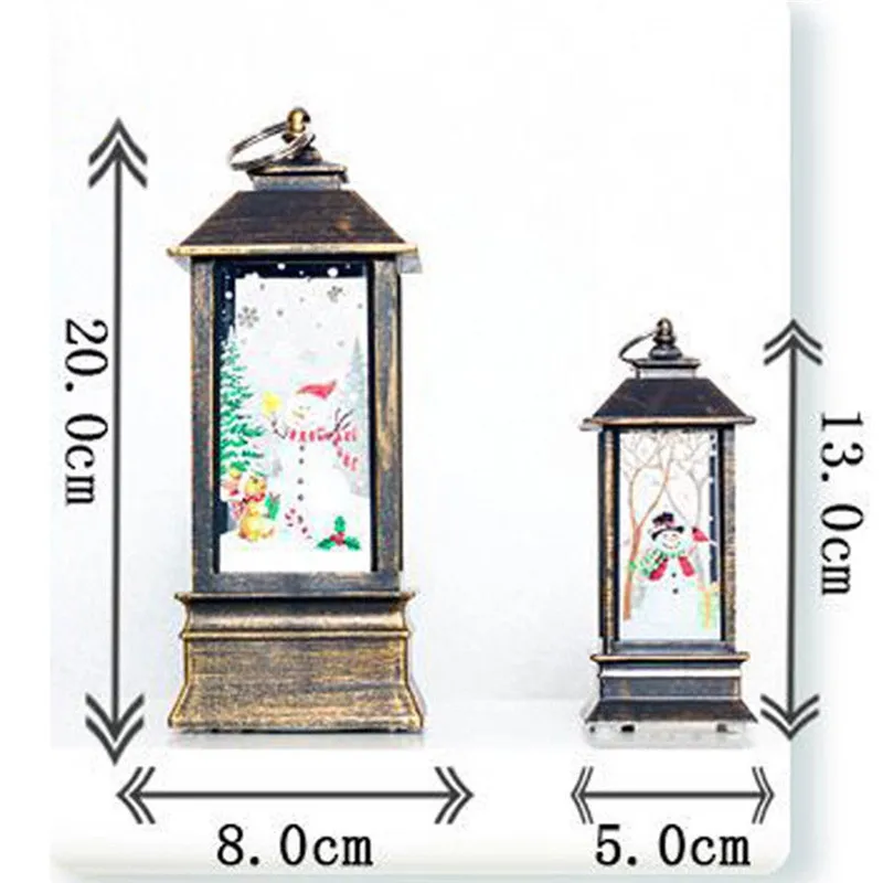 Imixlot Christmas Candle Decorations Creative Mini Desktop Decoration Hanging Candlestick Party Lights | Дом и сад