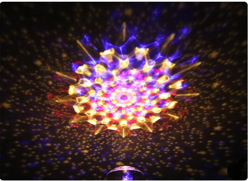 Универсальная красочная романтическая Звездная лампа звездная светодиодная