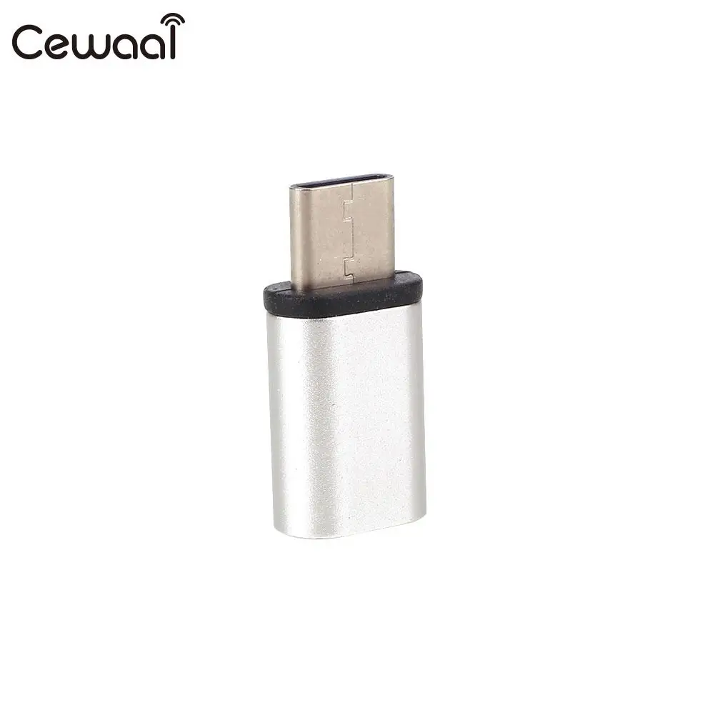 Универсальный адаптер из алюминиевого сплава type-C для зарядки Micro usb мобильного