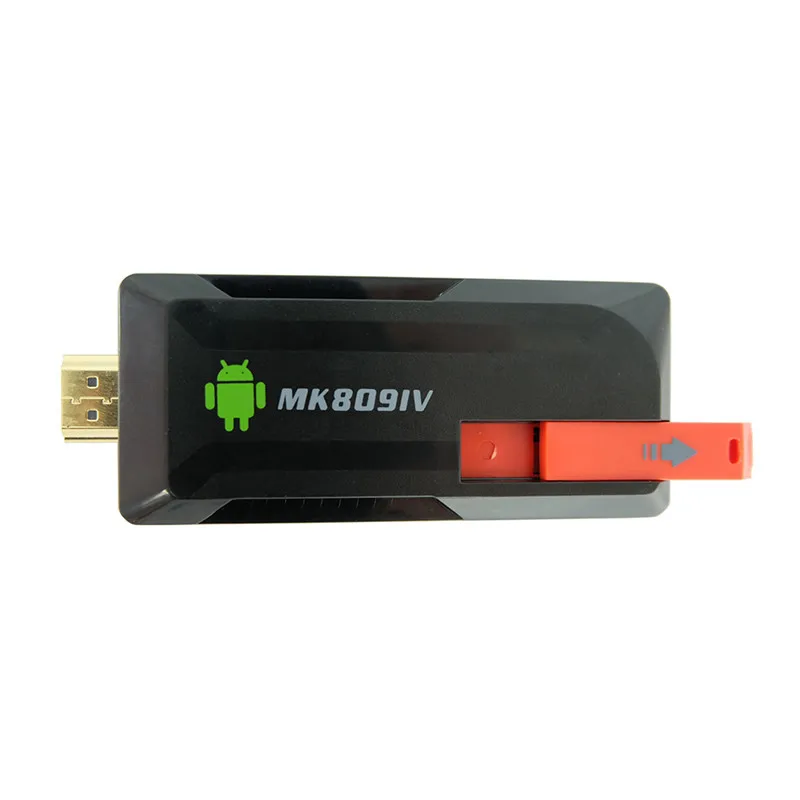 Мини OTG ПК Android ТВ приемник ключа MK809IV 1080 P RK3229 1 г/2 г Оперативная память + 8