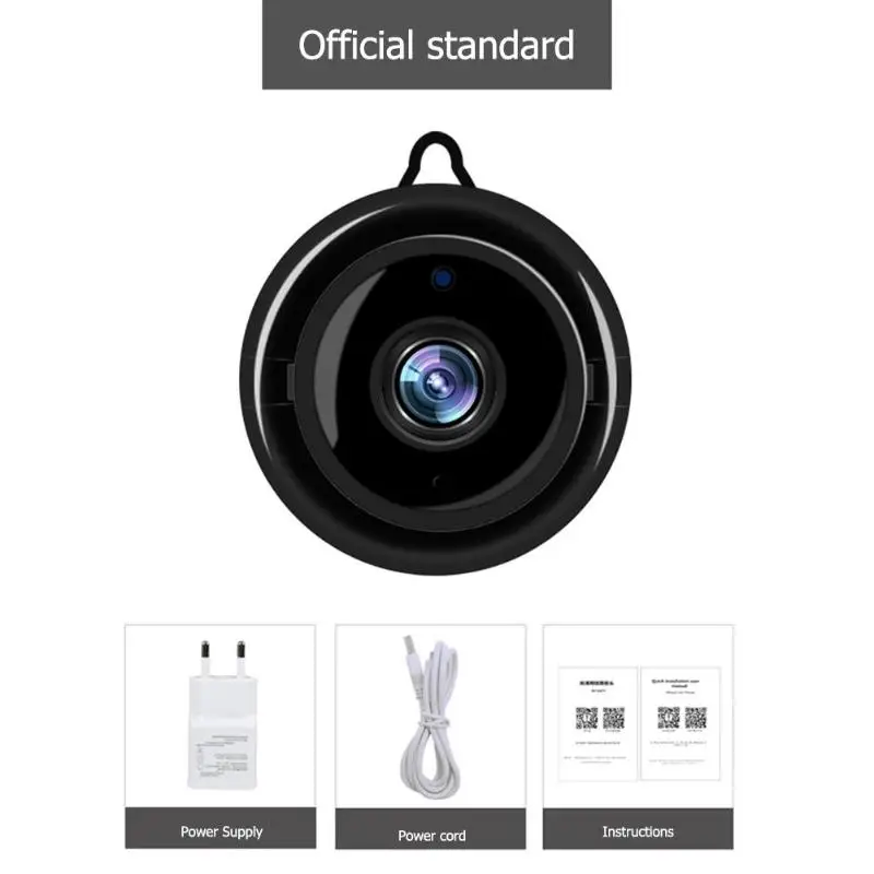 VODOOL Mini WiFi 1080P IP камера беспроводная маленькая CCTV инфракрасная камера ночного видения с функцией обнаружения движения Аудио приложение умный дом камера безопасности