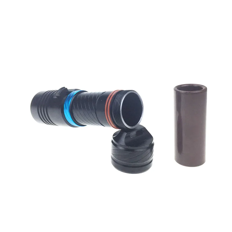 100 м Фонарик светодиодный подводные фонари Дайвинг Torch Light Diver XM-T6 аккумуляторная