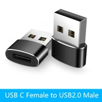usb male to usb type c female otg adapter converter type c cable adapter for nexus 5x 6p oneplus 3 2 usb c data charger