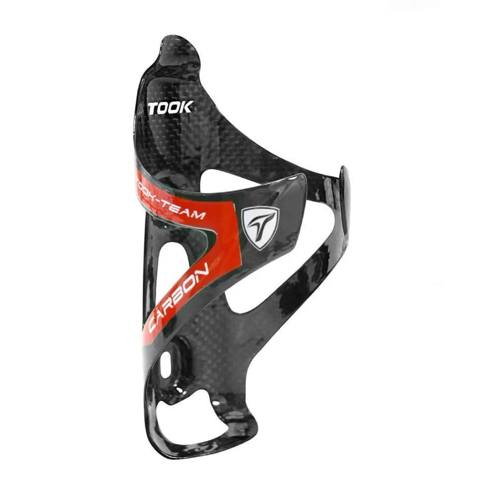 Держатель для бутылки велосипеда TOSEEK из углеродного волокна 25 г 3 к глянцевая