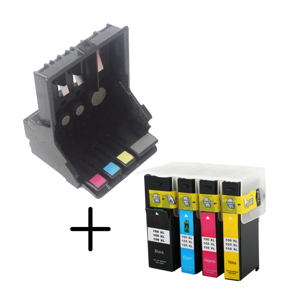

1x 14N1339 Printhead + ink cartridge Compatible for Lexmark 100 Series Pro205 Pro208 Pro209 Pro705 Pro708 Pro715 Pro901 Pro905