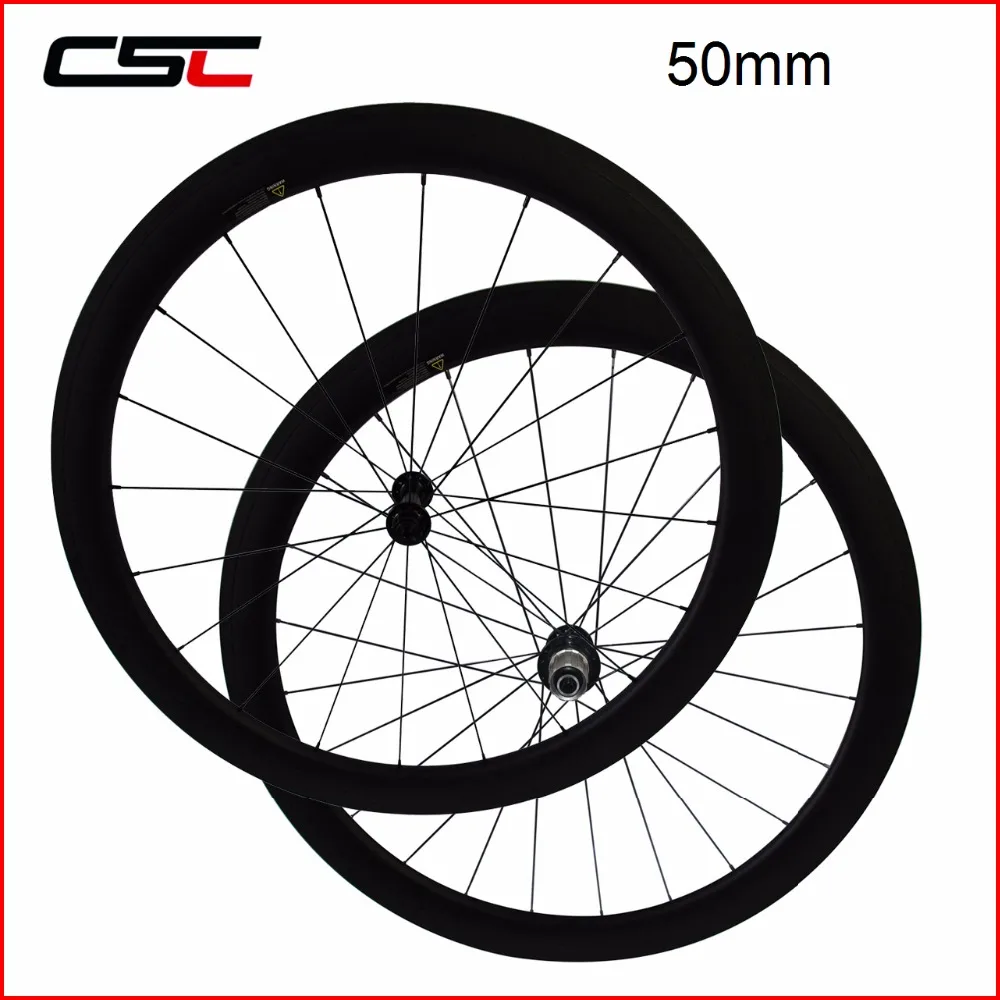 Бескамерные Углеродные дорожные колеса 38 мм 50 60 Aero Wheelset u-образные диффузные