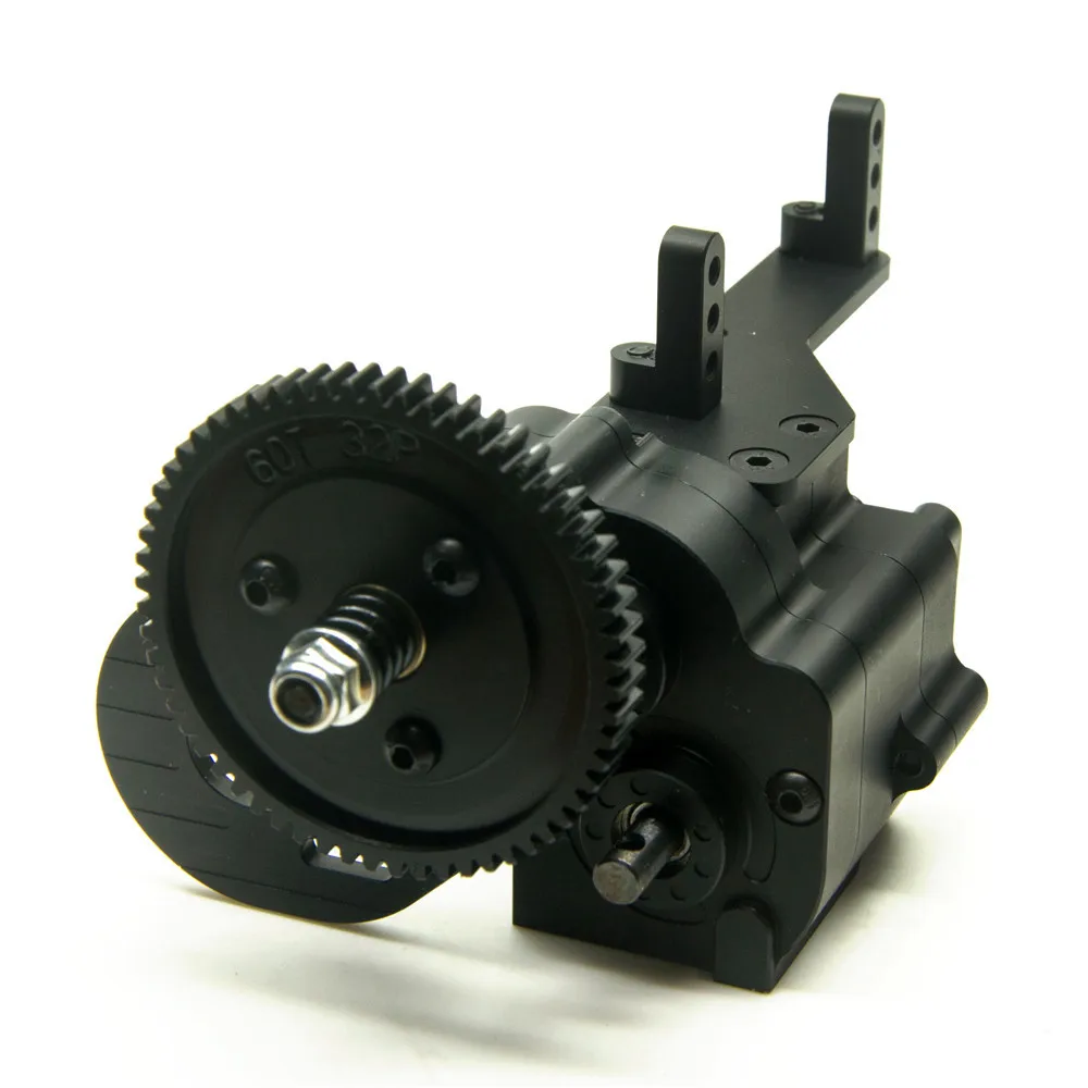 Черный AX2 2 скорости передачи для Axial Wraith& SCX10/Honcho