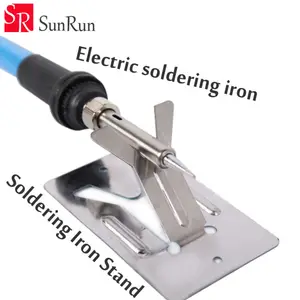 110220 в 60 Вт быстрая разборка компонентов ремонтный Инструмент Регулируемая температура Электрический паяльник для сварки + подставка