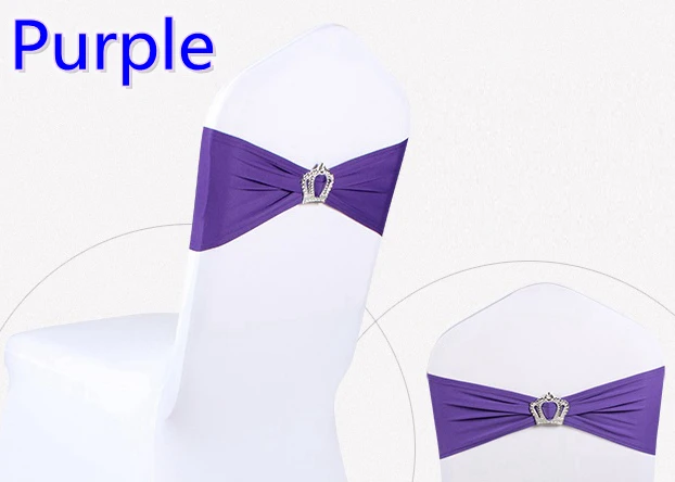Яркий эластичный галстук бабочка из лайкры|chair sashes for weddings|sashes chairsstretch sash |