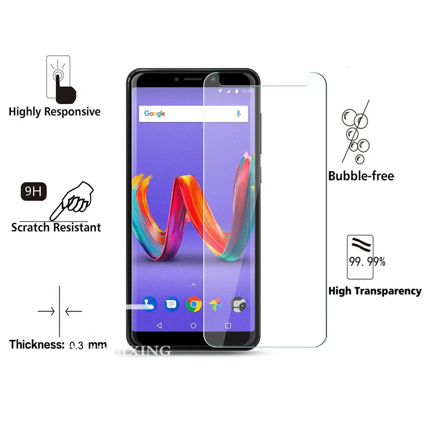 9H Tempered Glass for Wiko Tommy 3 Plus Screen Protector Protective Film Protection | Мобильные телефоны и аксессуары