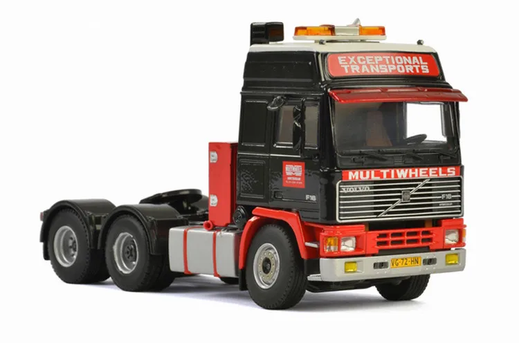 Модель WSI 1:50 Volvo F16 6X2 из изысканного сплава многовитковые колеса грузовик трактор
