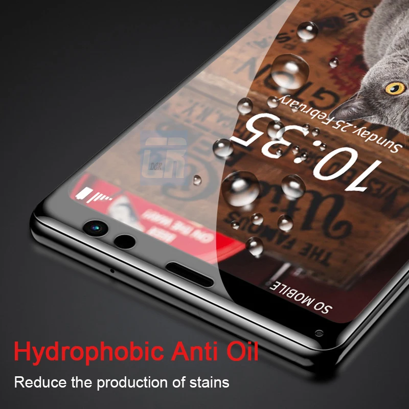 3D полное покрытие закаленное стекло для Sony Xperia 5 1 10 II III XZ4 XZ3 XZ2 XZ1 Премиум