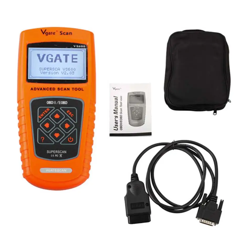 Vgate сканер VS600 VA G IMMO Деактиватор OBD2 EOBD (система бортовой диагностики