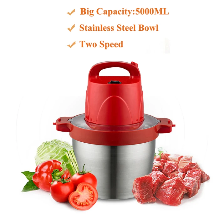 Многофункциональный домашний кухонный Электрический комбайн 5 л для пищевых