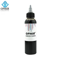 ophir 4 2oz airbrush tanning ink pigments for body painting effective bronze skin pigment airbrush kit inks 120mlbottle_ta113