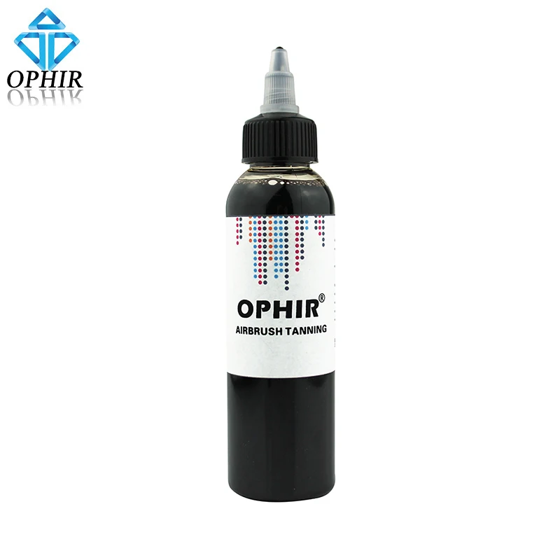 Аэрограф OPHIR 4 2 унции краска для загара пигменты живописи тела эффективный
