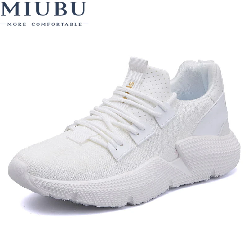 

MIUBU Fashion Casual Shoes Woman Summer Comfortable Breathable Mesh Flats Shoes Female Platform Sneakers Women Chaussure Femme