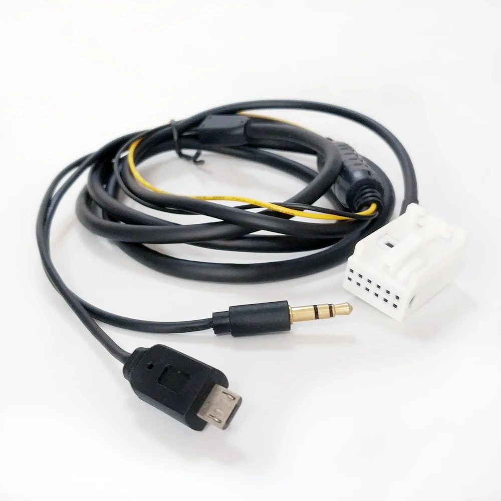 Biurlink 12 контактный AUX порт для аудио и микро USB 3 5 мм Mercedes Benz Comand APS NTG CD20 30 50|aux in|cd plugaux