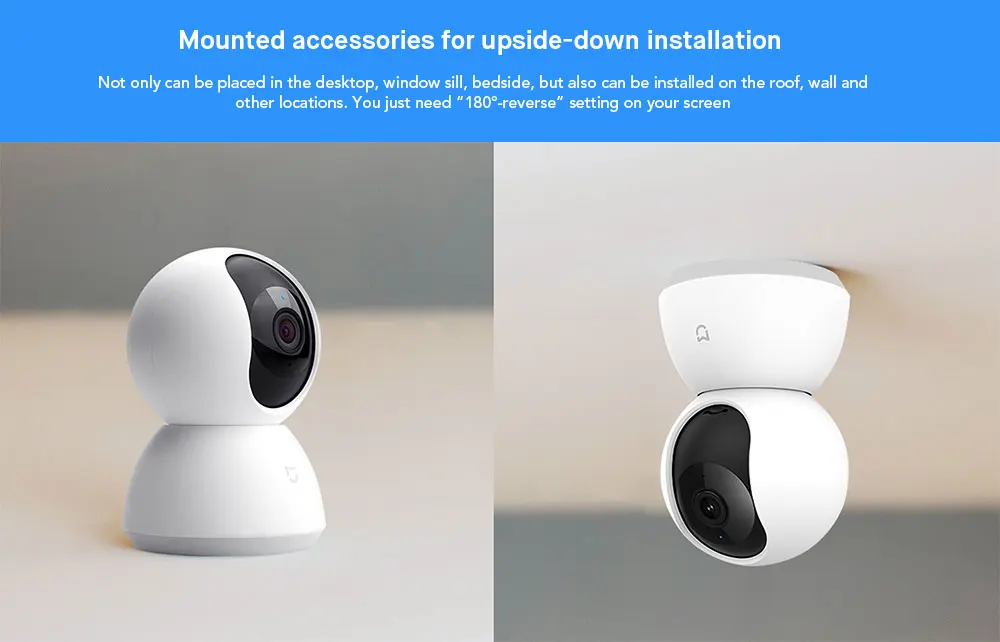 Xiao mi jia 360 градусов 1080P детский монитор ночного видения IR Motio Detection двухсторонний звук для камеры видео для mi Home