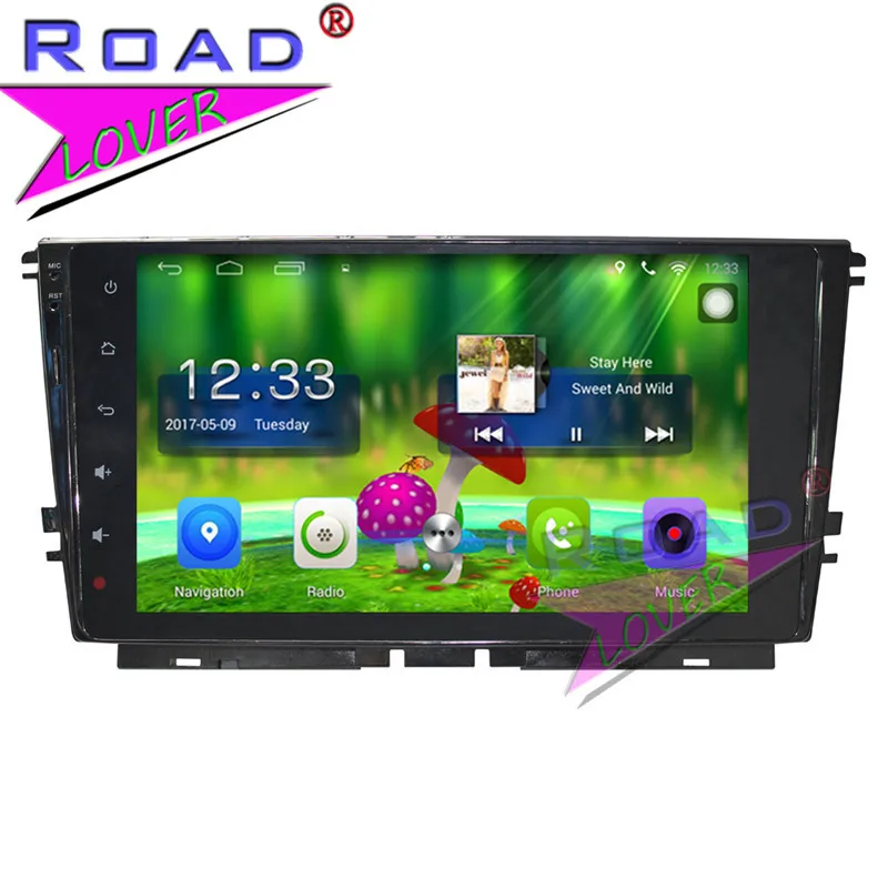 Автомобильный мультимедийный плеер TOPNAVI Android 6 0 2 ГБ + 32 4 ядра 9 &quot GPS навигация для