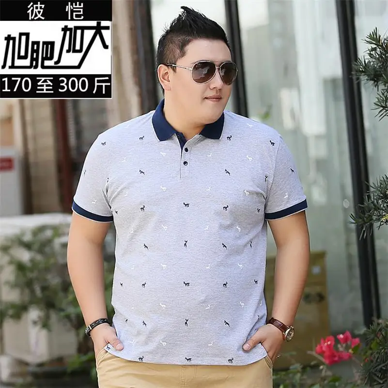 Большие размеры 10XL 8XL 6XL 5XL 4XL бренд Для мужчин поло из хлопка с принтом короткий