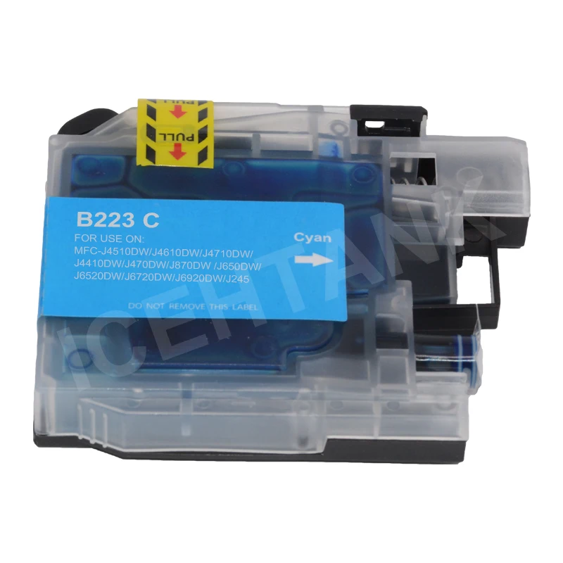 Картридж с чернилами ICEHTANK LC223 совместимый принтером Brother MFC J4420 J4620 J4625 J5320 J5620 J5625 J5720