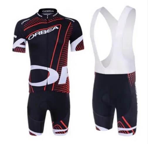 100% полиэстер! Quick dry дышащий флуоресцентные зеленые Orbea велосипед трикотаж/Ropa Ciclismo