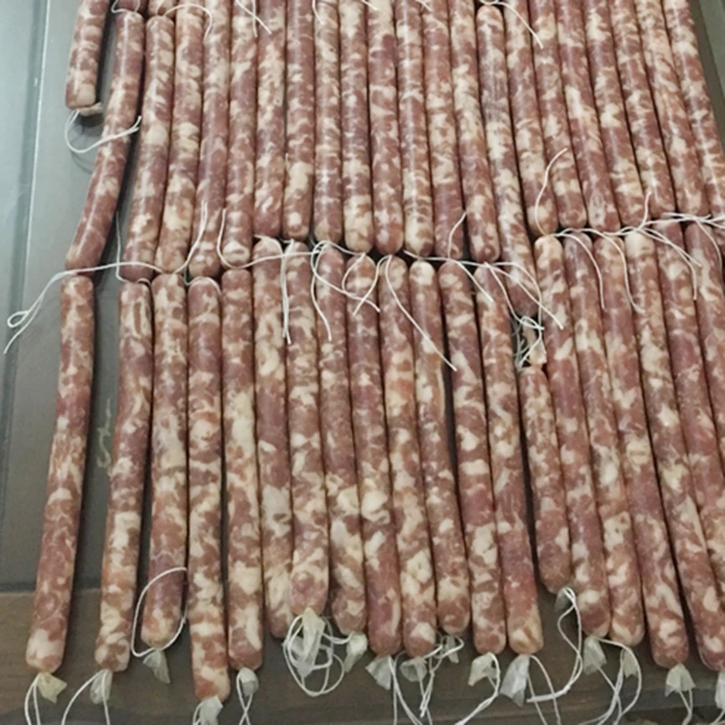 FILBAKE сухая оболочка из Овцы диаметр 18 мм 20 Натуральная Овечья колбаса крышка кожа