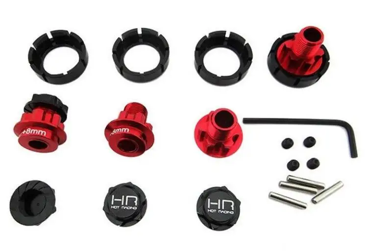 Hot Racing YEX10KX01 1/8 Axial Yeti XL 17 мм колесо шестигранный адаптер 8 удлинитель|battery meter|battery